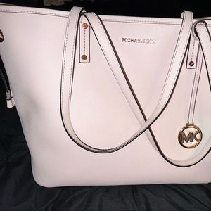 Michael Kors Large Tote Light Pink Bag